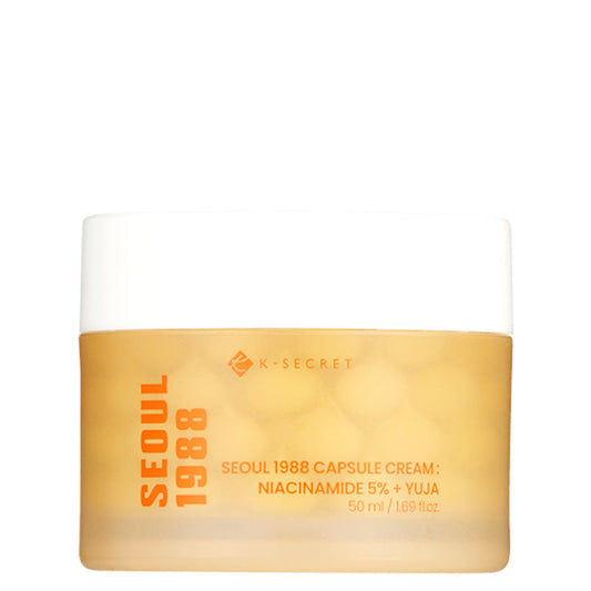KSECRET SEOUL 1988 Capsule Cream: Niacinamide 5% + Yuja – Crème éclat niacinamide et yuja 50 ml