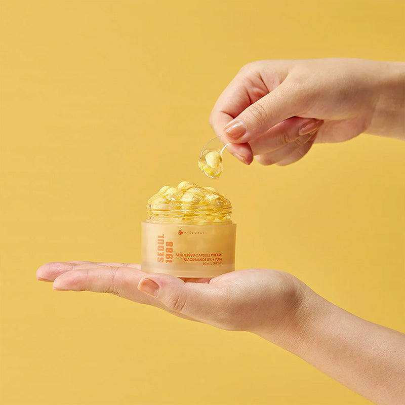 KSECRET SEOUL 1988 Capsule Cream: Niacinamide 5% + Yuja – Niacinamide and yuja radiance cream 50 ml