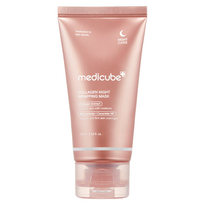 Medicube Collagen Night Wrapping Mask, 75 ml — product presentation