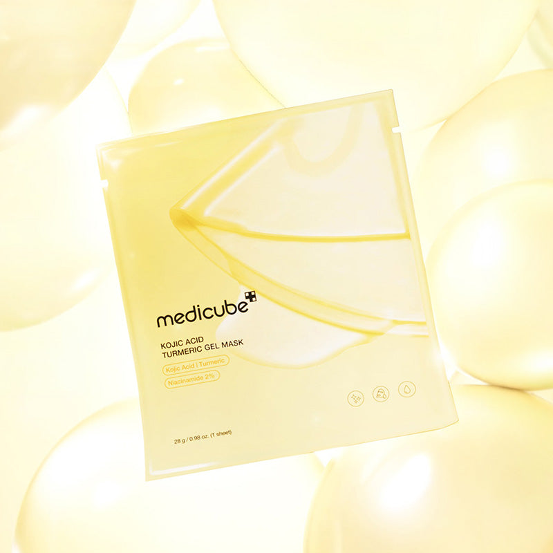 Medicube Kojic Acid Turmeric Brightening Gel Mask, 4 × 28 g — image 3