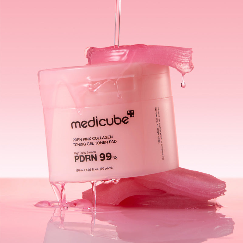 Medicube PDRN Pink Collagen Toning Gel Toner Pad, 70 pads — image 2