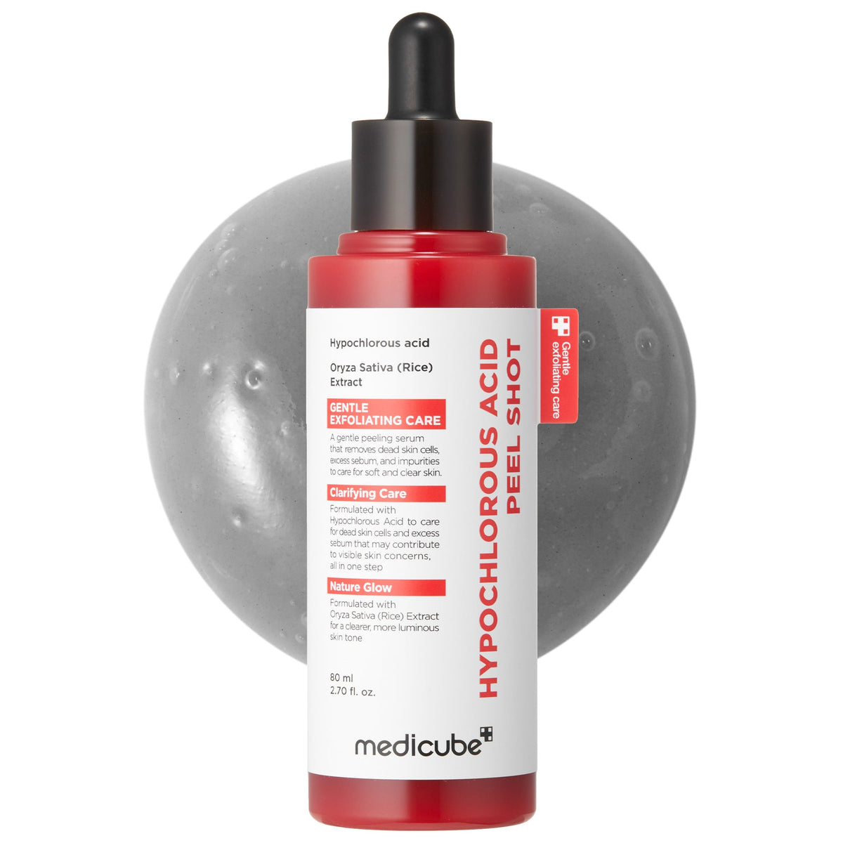 Medicube Hypochlorous Acid Peel Shot 80 ml – flacon pipette
