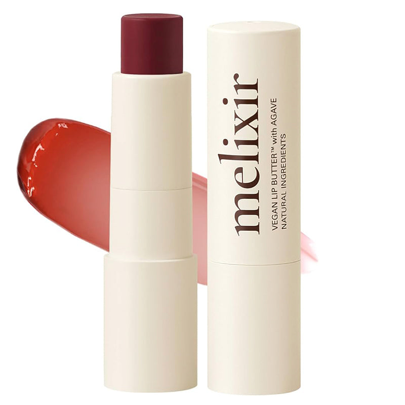 Melixir Vegan Lip Butter – Bálsamo labial con color #06 Lust Red 3,9 g