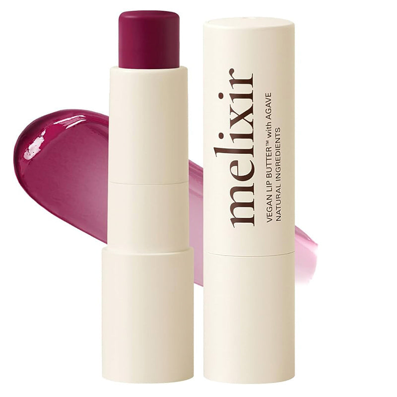 Melixir Vegan Lip Butter – Tinted lip balm #16 Wine Stain 3,9 g