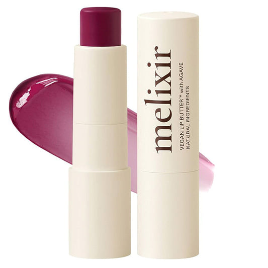 Melixir Vegan Lip Butter – Tinted lip balm #16 Wine Stain 3,9 g