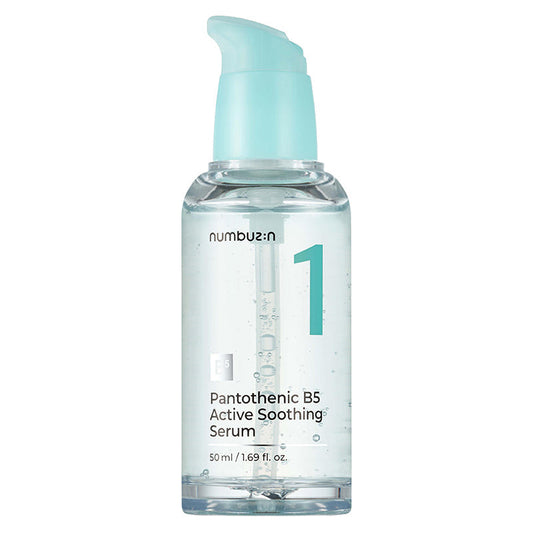 Numbuzin No.1 Pantothenic B5 Active Soothing Serum – Sérum hydratant B5 et niacinamide 50 ml