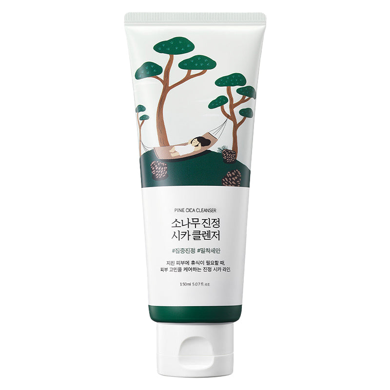 Round Lab Pine Calming Cica Cleanser – Limpiador facial con pino y centella 150 ml