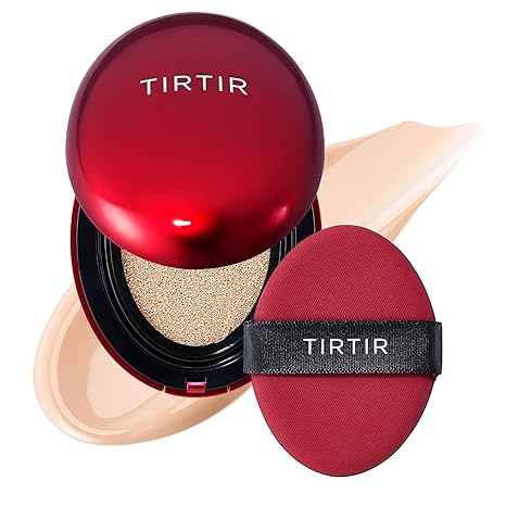 TIRTIR Mask Fit Red Cushion – Fond de teint 17C Porcelain 18 g