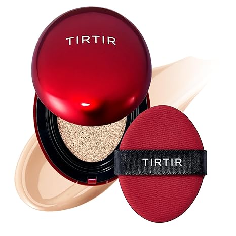 TIRTIR Mask Fit Red Cushion – Fond de teint 21C Cool Ivory 18 g